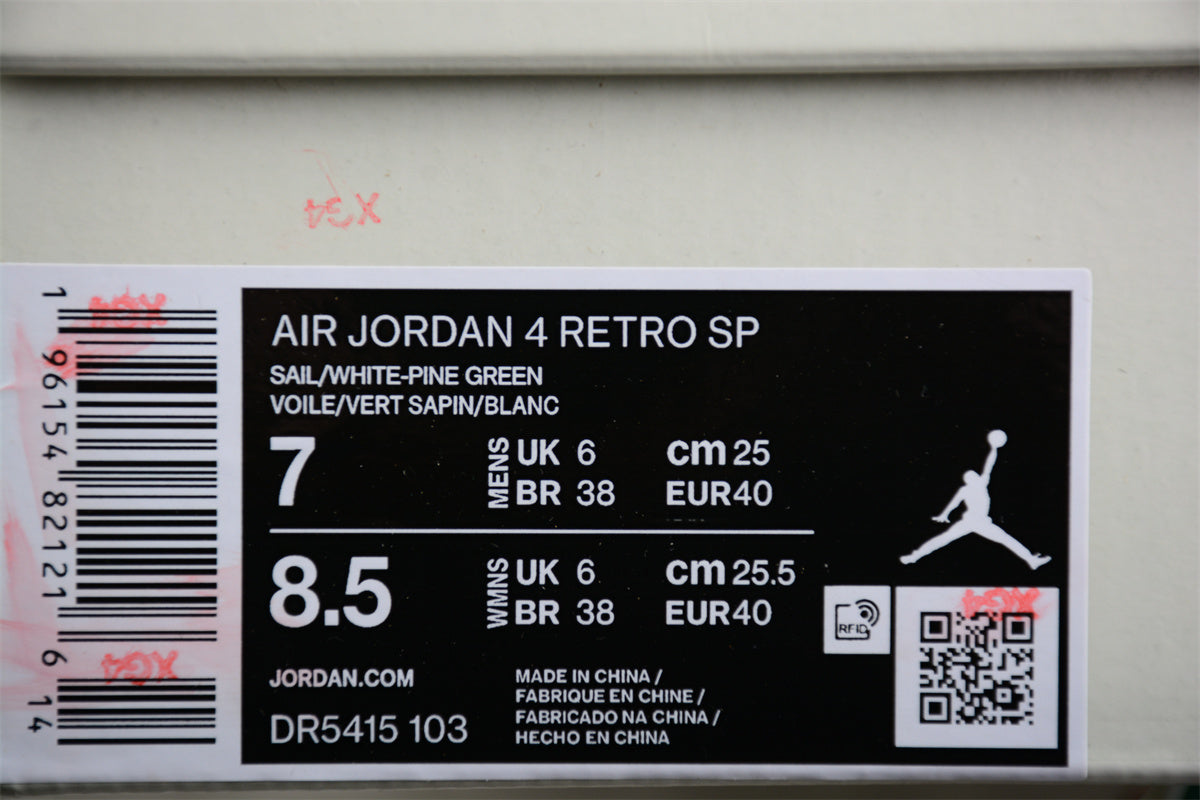 Nike SB x Air Jordan 4 Retro SP 'Pine Green'
