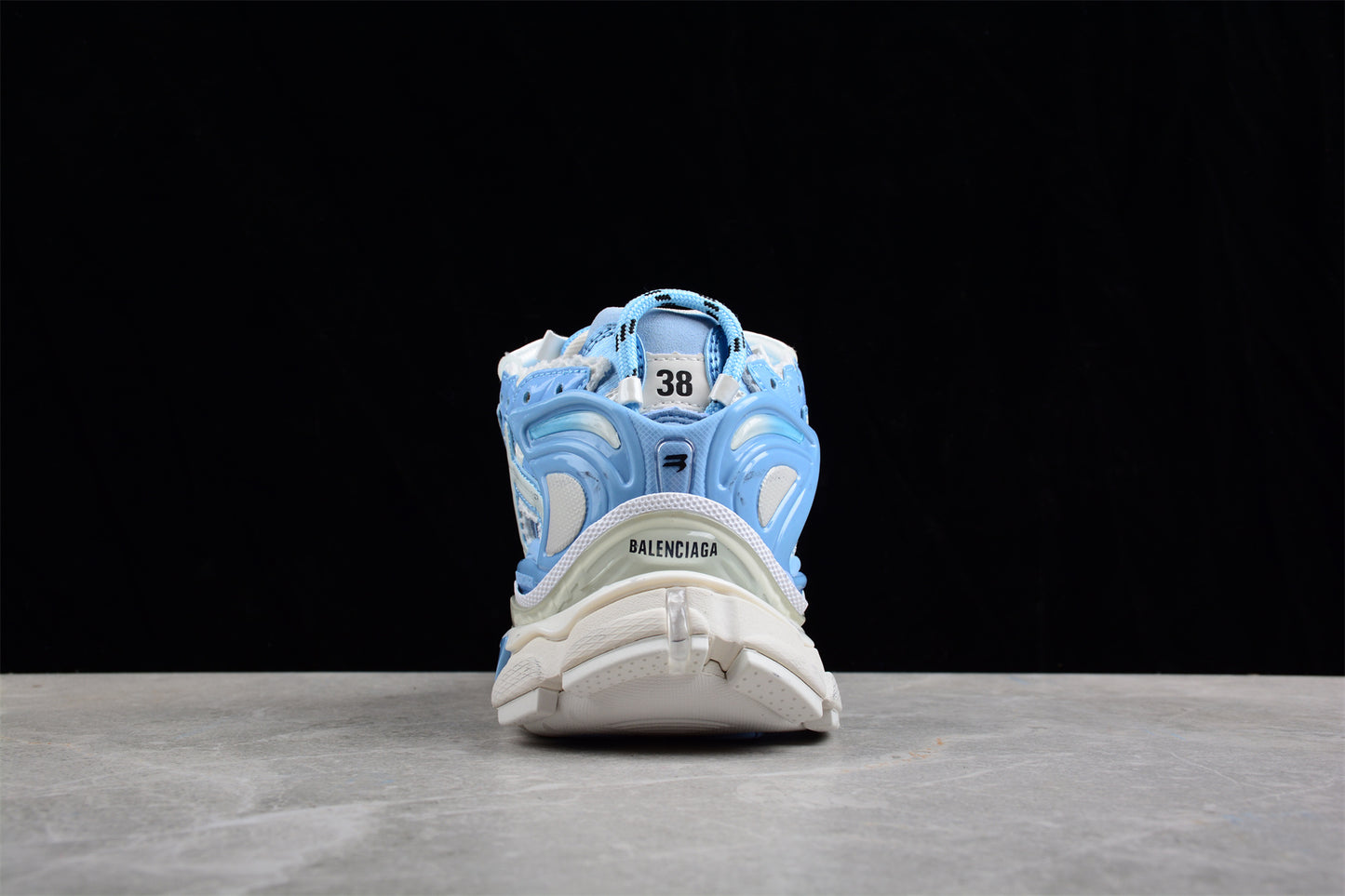 Balenciaga Runner Trainers | university blue
