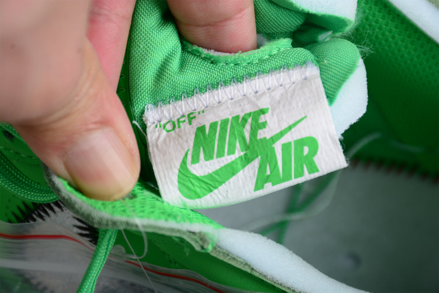 green air forces x off-white