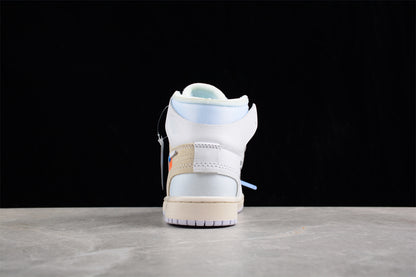 Jordan 1s high x Off-white white