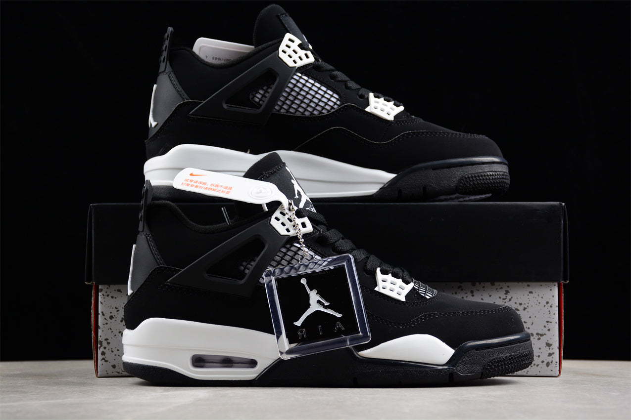 Air Jordan 4 Retro 'White Thunder' | Black