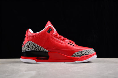 Jordan 3s Red cement custom