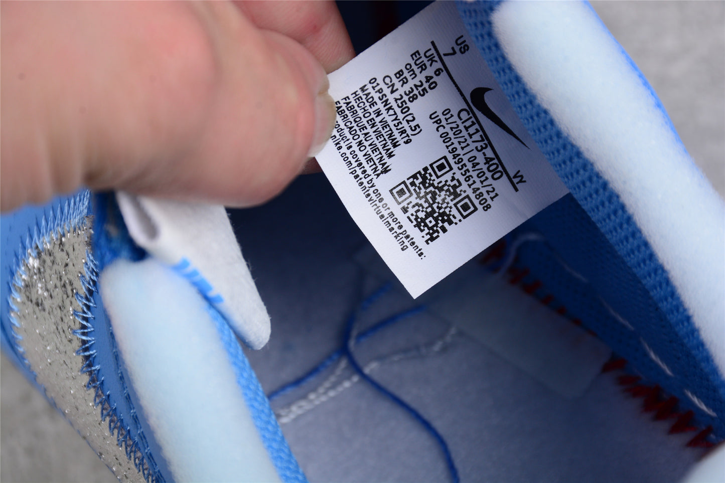 blue air forces x off-white