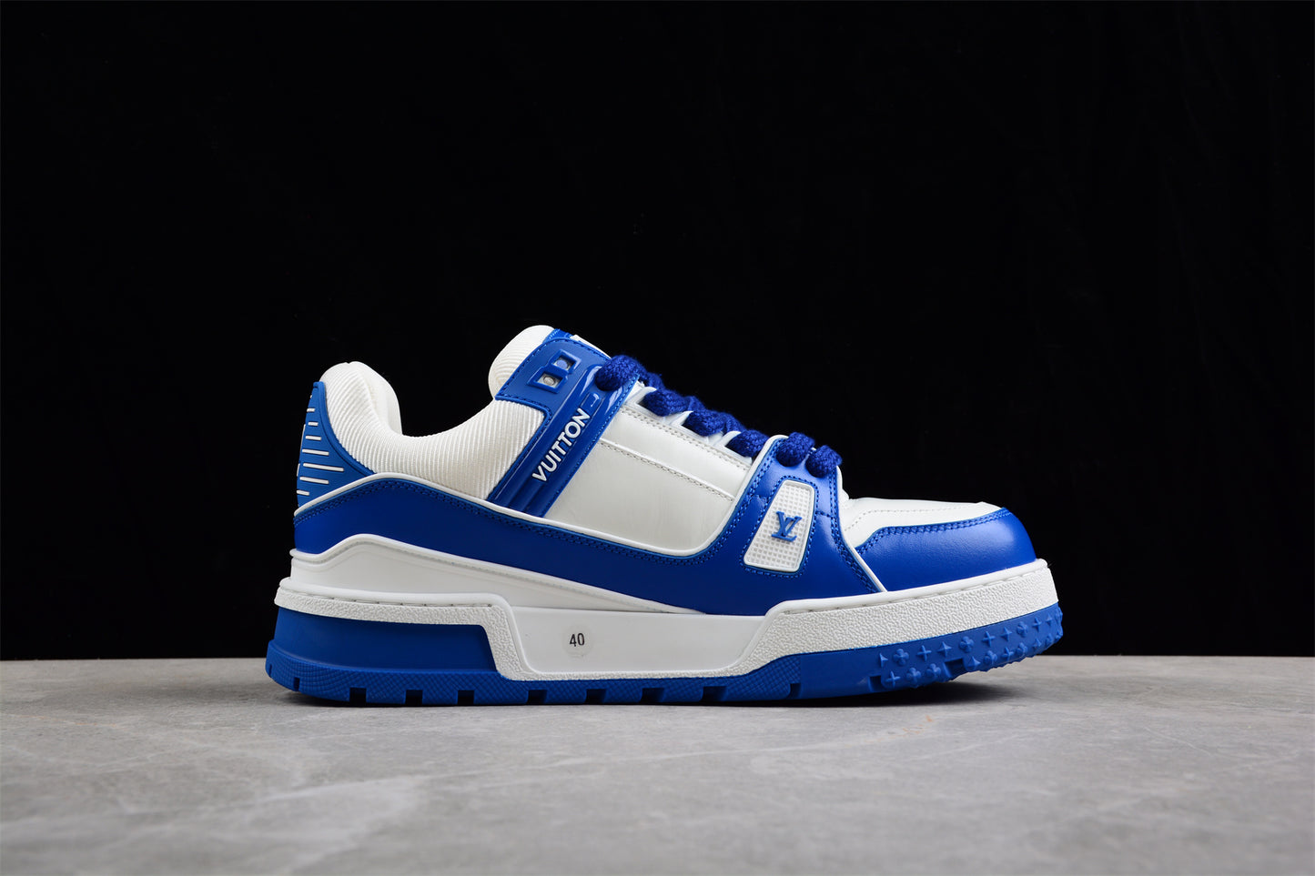 LV Trainers Blue cowboy