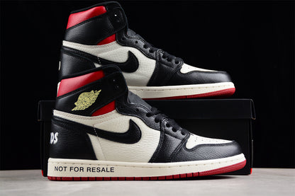 Jordan 1s high white red and black