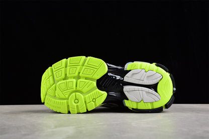 Balenciaga Runner Trainers | Gray green