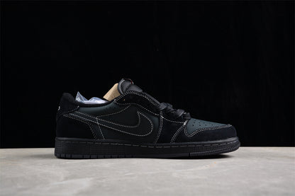 Jordan 1s x travis scott black phantom