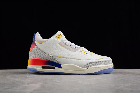 Jordan 3s Smiling face in the sunset