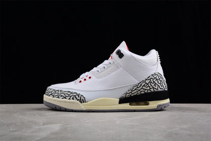 Jordan 3s White Cement
