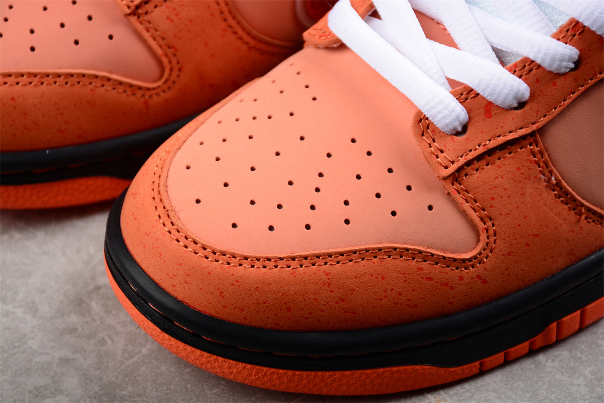 SB Dunks orange lobster