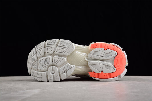 Balenciaga Runner Trainers | White orange