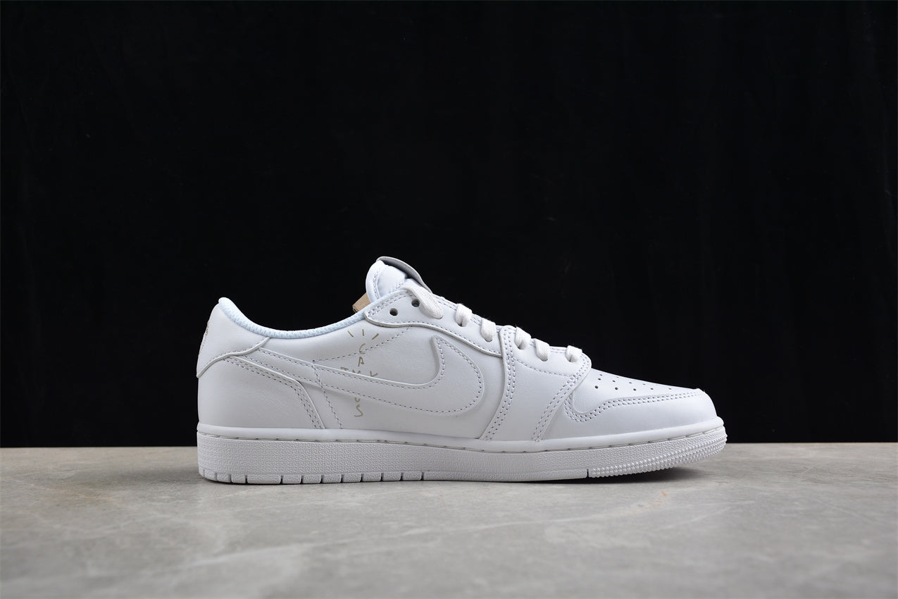 Jordan 1s x travis scott white party