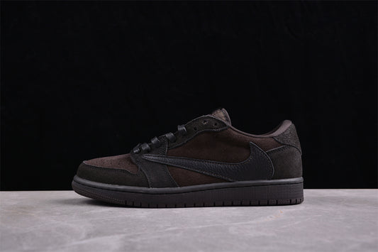 Jordan 1s x travis scott dark wood brown
