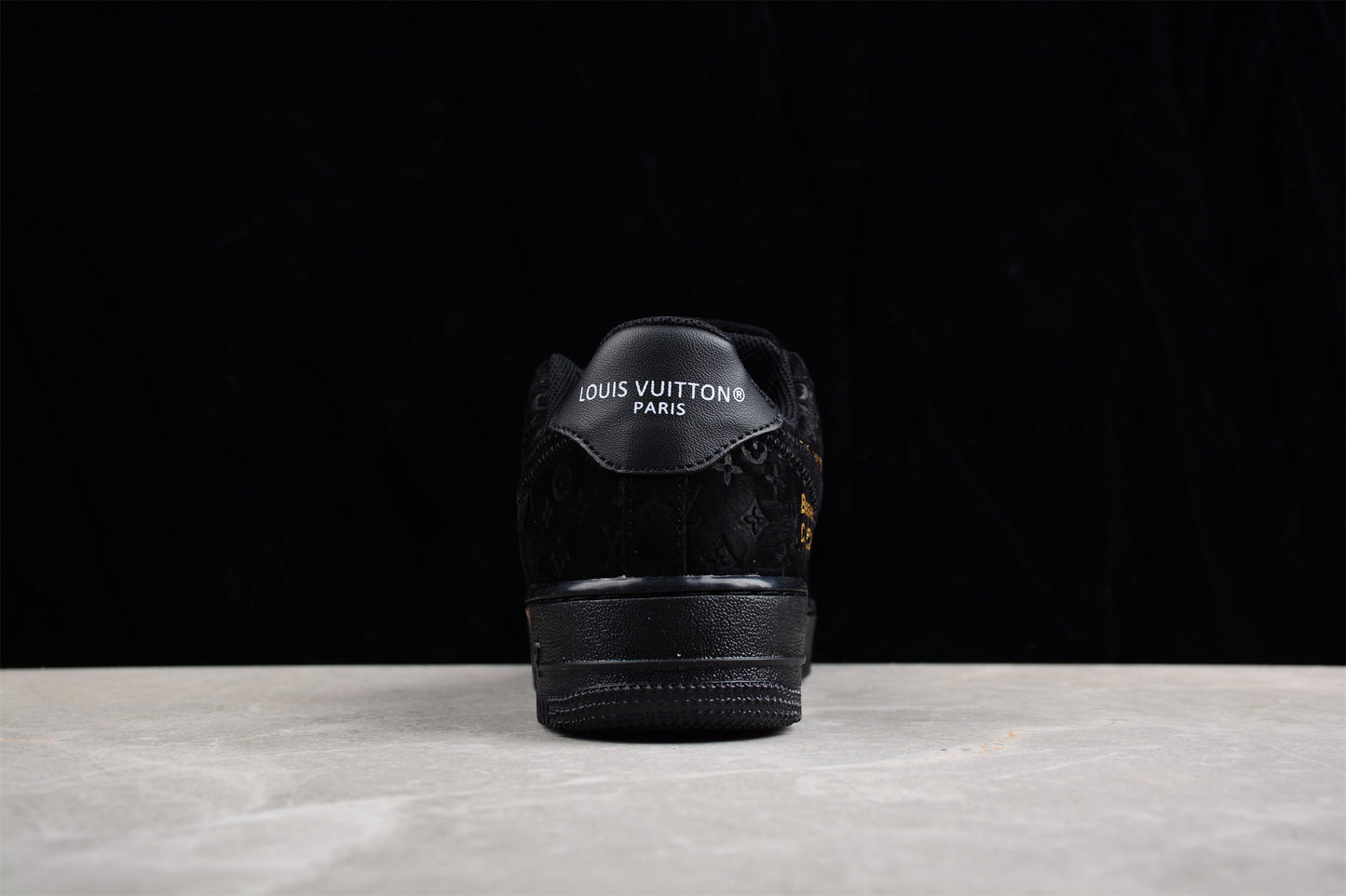 air forces x LV | black custom