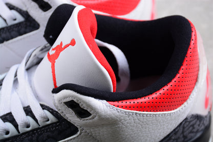 Jordan 3s Flame Red