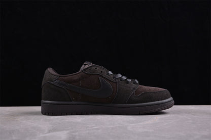 Jordan 1s x travis scott dark wood brown
