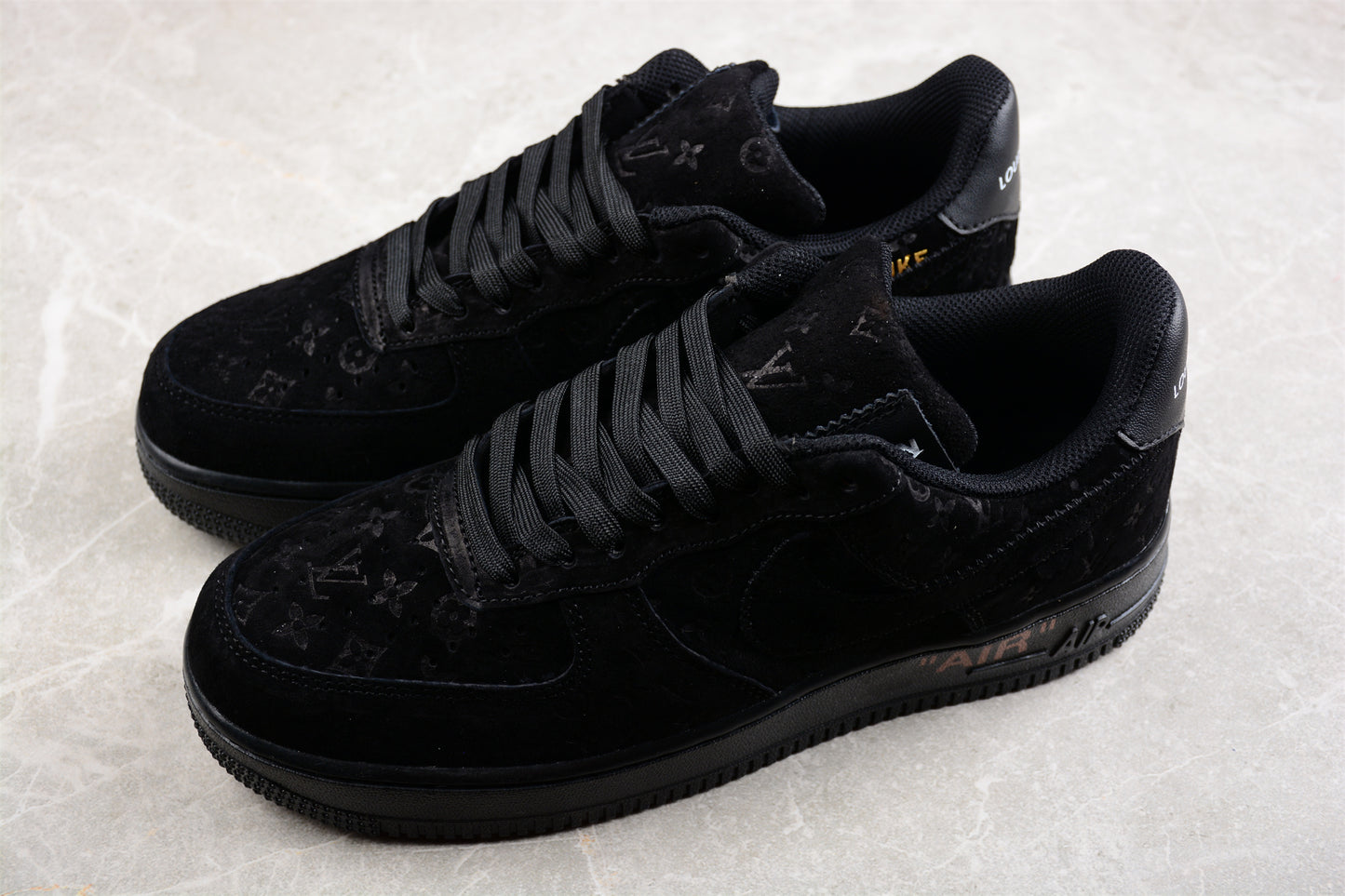 air forces x LV | black custom