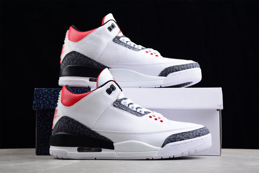 Jordan 3s Flame Red