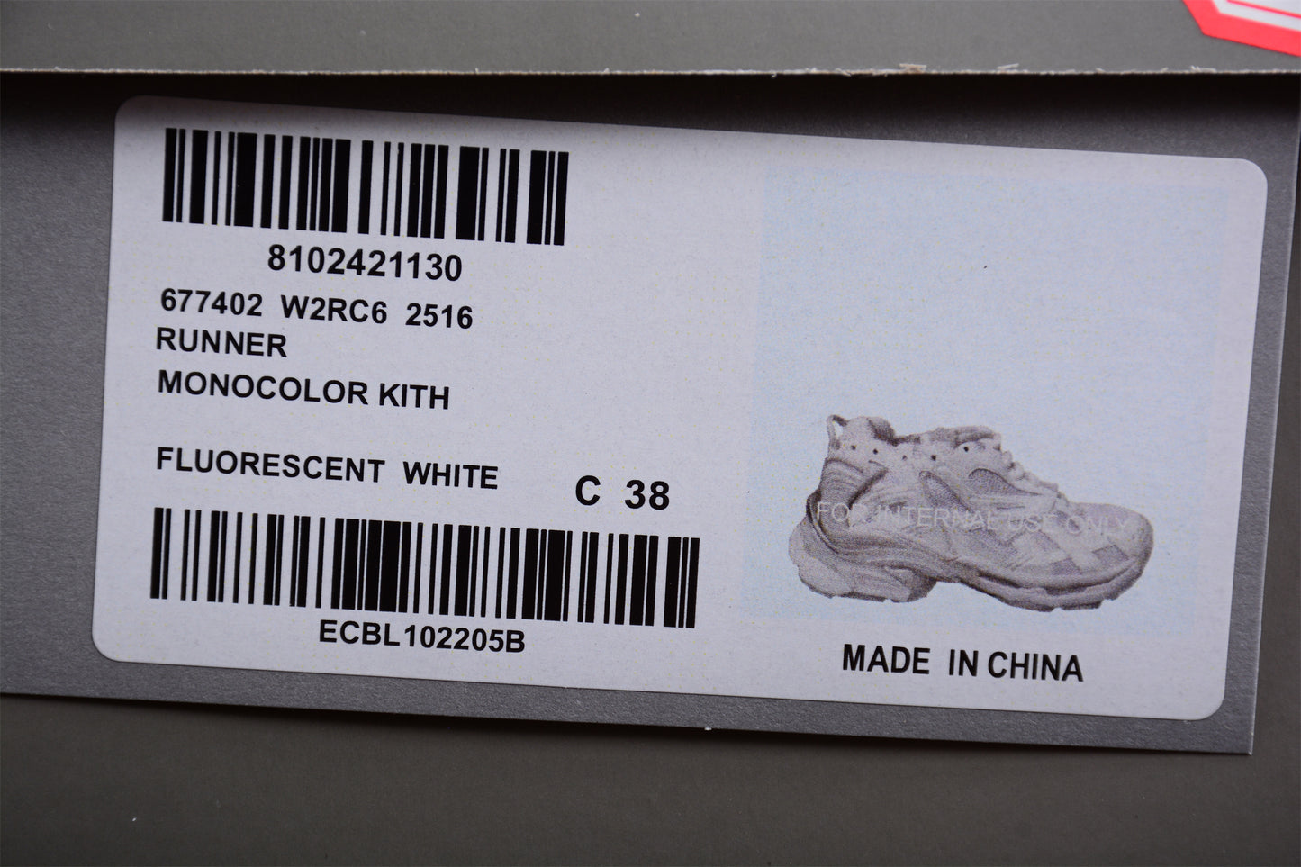 Balenciaga Runner Trainers | B1 9000 white
