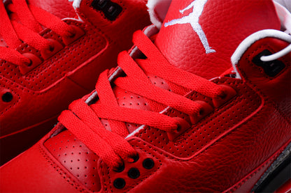 Jordan 3s Red cement custom