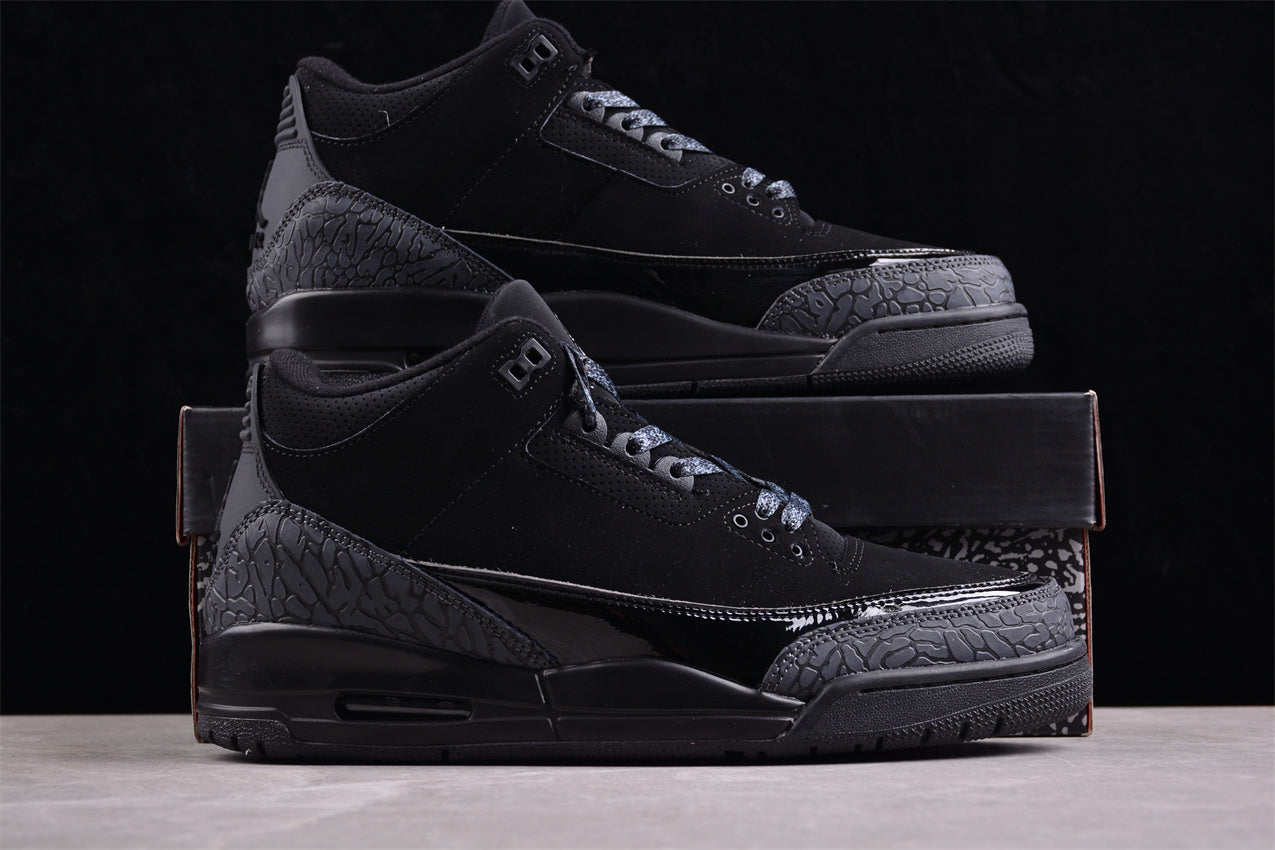 Jordan 3 black cats