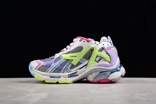 Balenciaga Runner Trainers | Multicolour