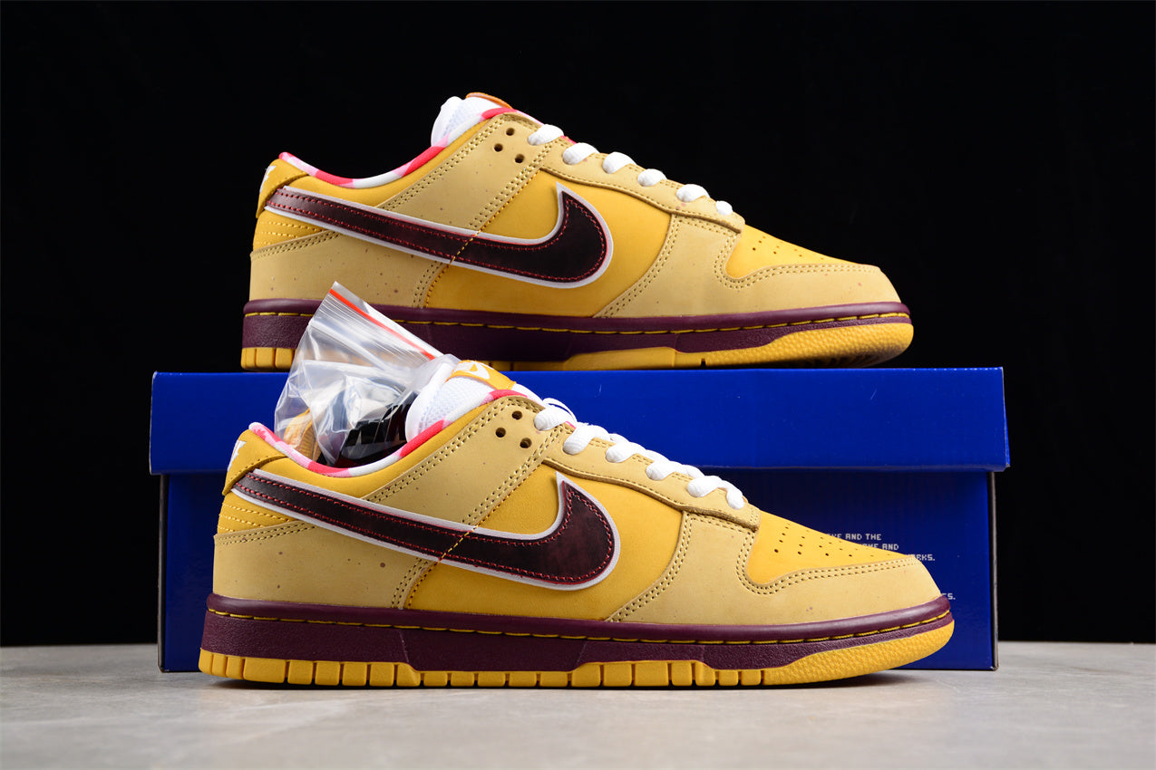 SB Dunks Yellow lobster custom