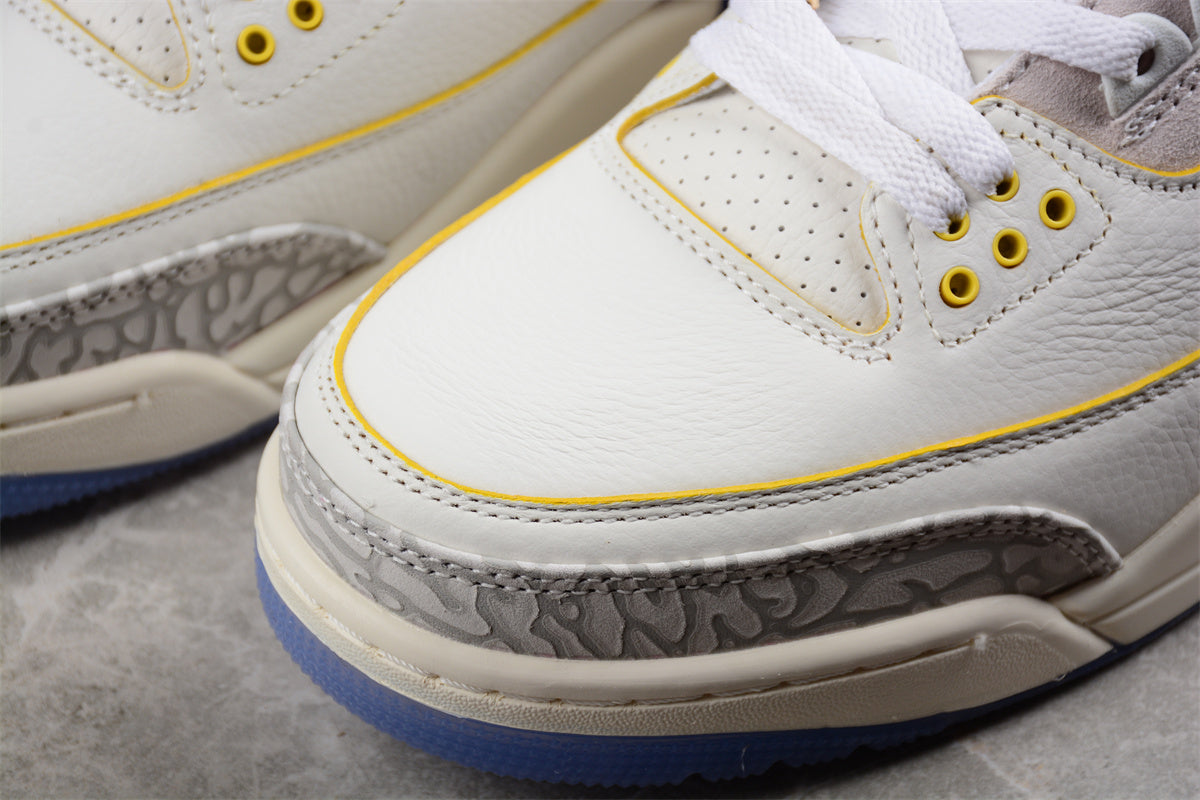 Jordan 3s Smiling face in the sunset