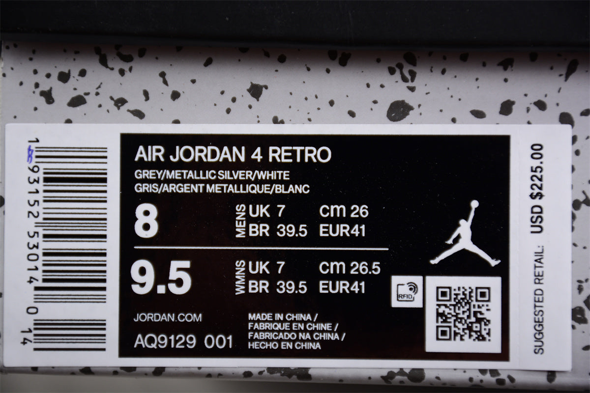 Air Jordan 4 Retro 'Frozen Moments' | Grey