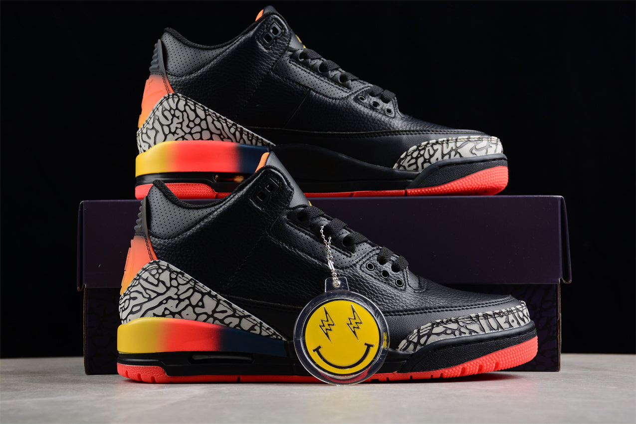 Jordan 3s Black camouflage