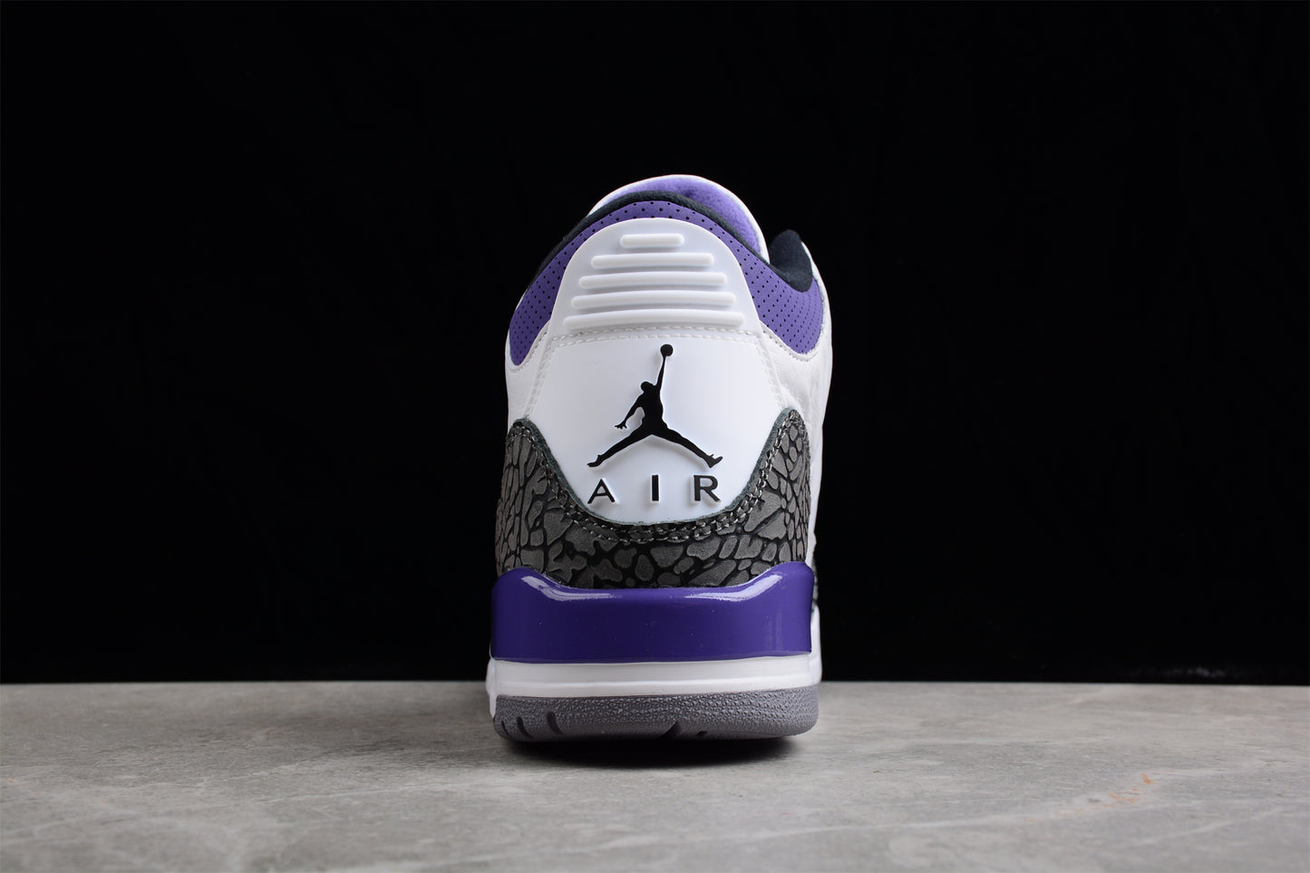 Jordan 3s White Purple