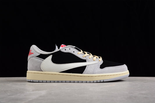 Jordan 1s x travis scott reverse grey mocha custom