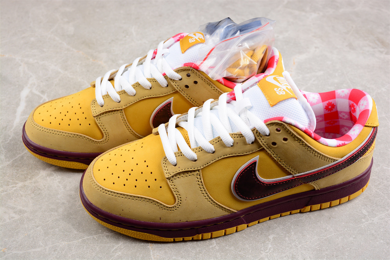 SB Dunks Yellow lobster custom