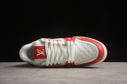 LV Trainers White orange
