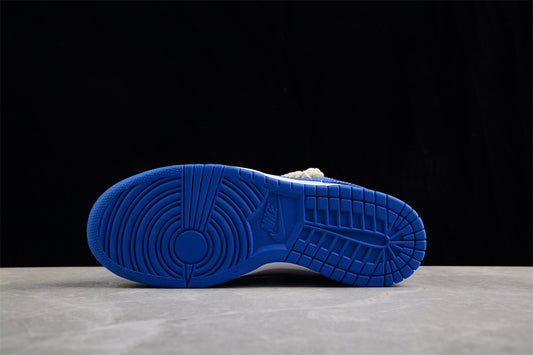 SB Dunks blue thick rope custom
