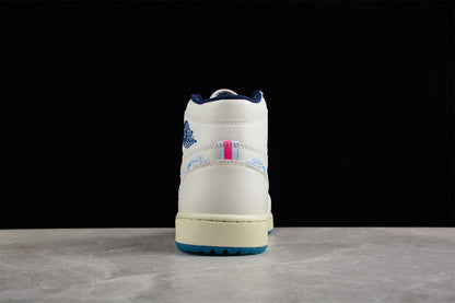 Jordan 1s high Peddle beach customized