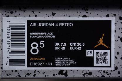 Air Jordan 4 Retro OG 'Fire Red' 2020