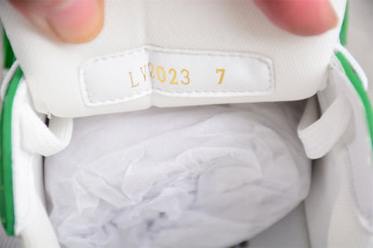 LV Trainers classic white and green
