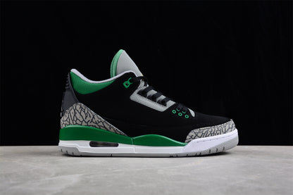 Jordan 3s Black and green