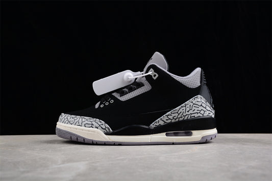 Jordan 3s Black Off noir