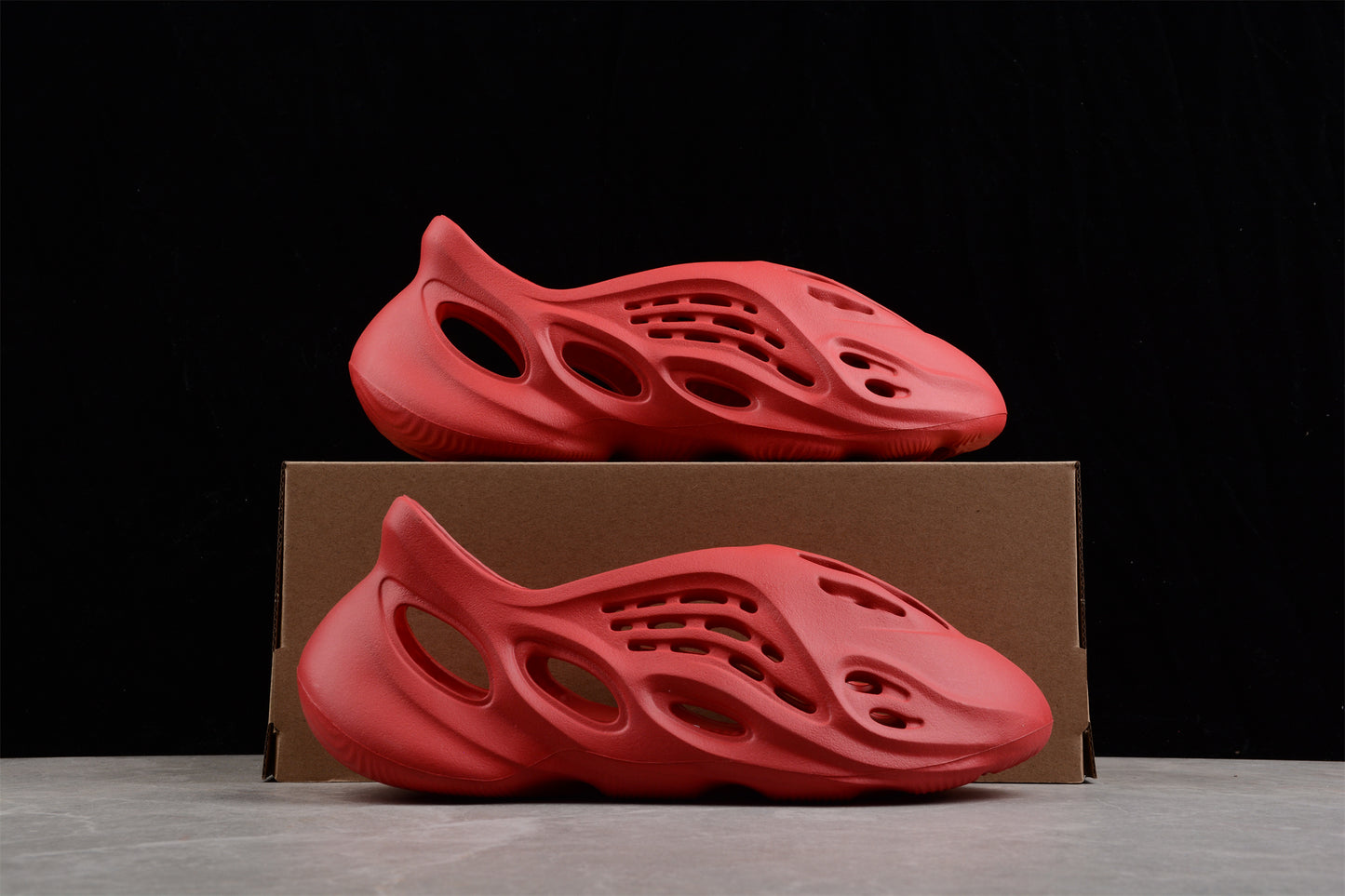 Yeezy foam runners cinnabar red