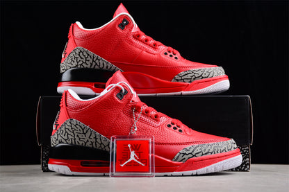 Jordan 3s Red cement custom
