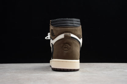 Jordan 1s high x travis scott deep brown
