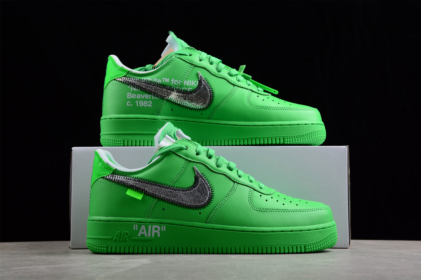 green air forces x off-white