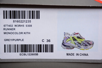 Balenciaga Runner Trainers | Multicolour