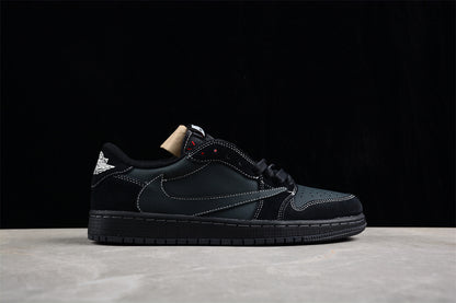 Jordan 1s x travis scott black phantom