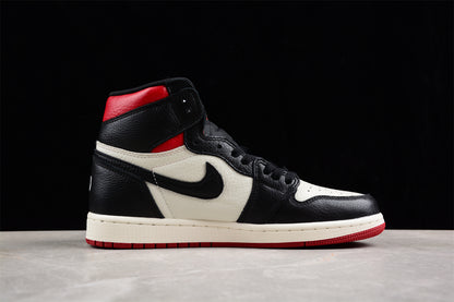 Jordan 1s high white red and black