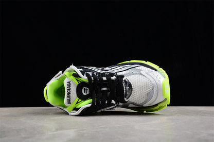 Balenciaga Runner Trainers | Gray green