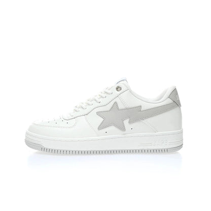 Bape - Leather white and light grey