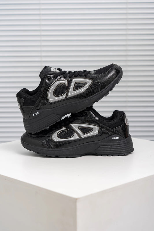 Dior B30 | shiny textured black and grey